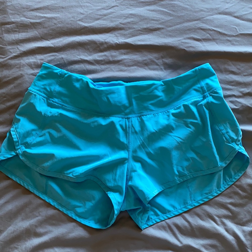 Like lemon baby blue mini shorts